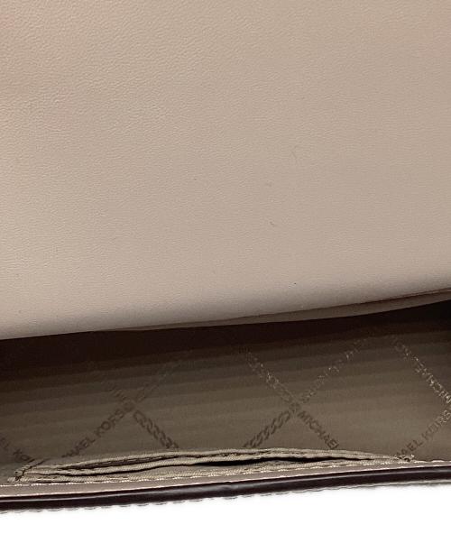 MICHAEL KORS（マイケル・コース）MICHAEL KORS (マイケル・コース) スタッズチェーンショルダーバッグ ピンクの古着・服飾アイテム