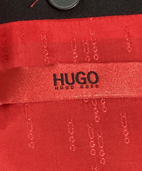HUGO BOSS（ヒューゴ ボス）HUGO BOSS (ヒューゴ ボス) セットアップスーツ ブラック サイズ:UK44の古着・服飾アイテム