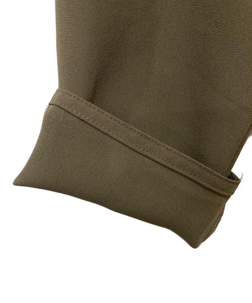 TOKUKO1erVOL（トクコプルミエヴォル）TOKUKO1erVOL (トクコプルミエヴォル) バードフラワーブラウス ブラウン サイズ:9の古着・服飾アイテム