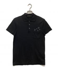 LOUIS VUITTON（ルイ ヴィトン）の古着「ポケットポロシャツ」｜ブラック