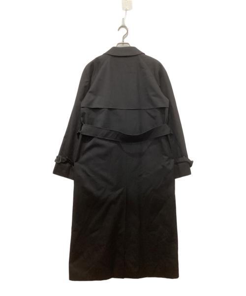 Aquascutum（アクアスキュータム）Aquascutum (アクアスキュータム) ライナー付きステンカラーコート ブラック サイズ:不明の古着・服飾アイテム