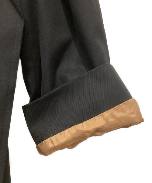 Aquascutum（アクアスキュータム）Aquascutum (アクアスキュータム) ライナー付きステンカラーコート ブラック サイズ:不明の古着・服飾アイテム