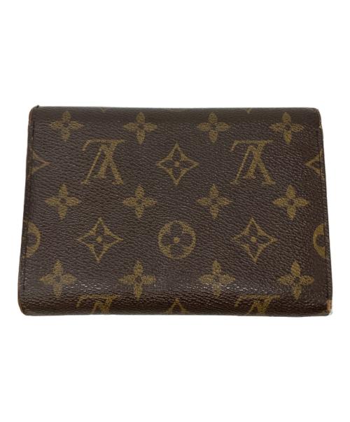 LOUIS VUITTON（ルイ ヴィトン）LOUIS VUITTON (ルイ ヴィトン) 3つ折り財布/モノグラム ポルト トレゾール・エテュイ パピエ ブラウンの古着・服飾アイテム