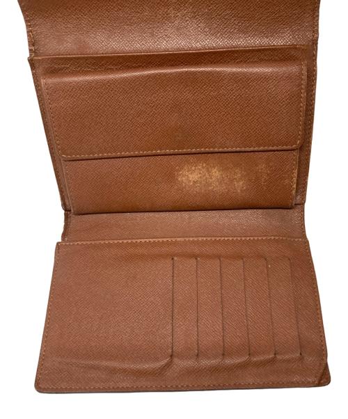 LOUIS VUITTON（ルイ ヴィトン）LOUIS VUITTON (ルイ ヴィトン) 3つ折り財布/モノグラム ポルト トレゾール・エテュイ パピエ ブラウンの古着・服飾アイテム