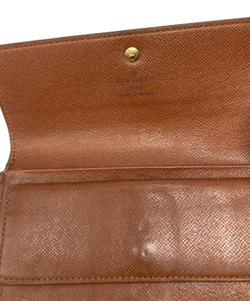 LOUIS VUITTON（ルイ ヴィトン）LOUIS VUITTON (ルイ ヴィトン) 3つ折り財布/モノグラム ポルト トレゾール・エテュイ パピエ ブラウンの古着・服飾アイテム