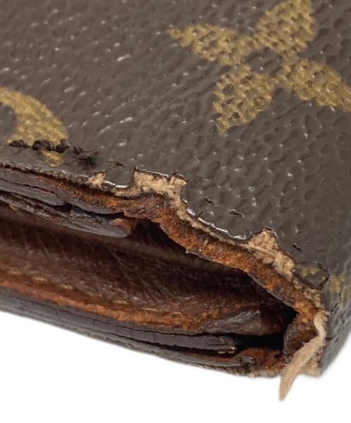 LOUIS VUITTON（ルイ ヴィトン）LOUIS VUITTON (ルイ ヴィトン) 3つ折り財布/モノグラム ポルト トレゾール・エテュイ パピエ ブラウンの古着・服飾アイテム