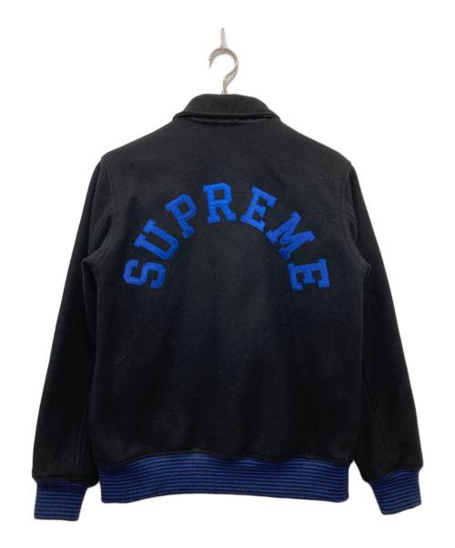 SUPREME（シュプリーム）SUPREME (シュプリーム) Hooded Varsity Jacket ブラック サイズ:Mの古着・服飾アイテム