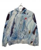 SUPREME×THE NORTH FACEシュプリーム×ザ ノース フェイス）の古着「ICE CLIMB HOODED SWEAT/21SS」｜ブルー