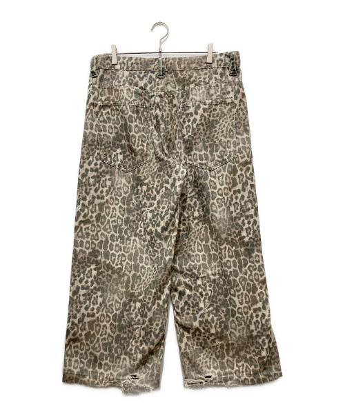 Jaded London（ジェイデッドロンドン）Jaded London (ジェイデッドロンドン) レオパード柄パンツ ベージュ サイズ:34の古着・服飾アイテム