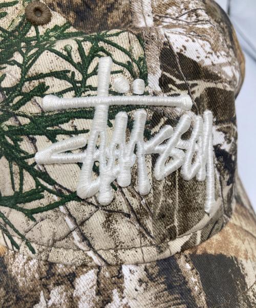 stussy（ステューシー）stussy (ステューシー) New Era (ニューエラ) キャップ オリーブの古着・服飾アイテム