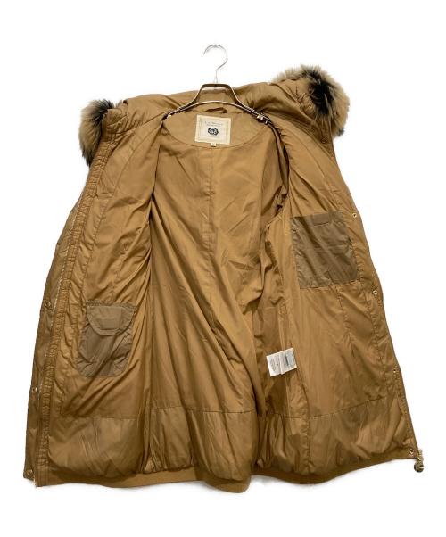 La MODE（ラモード）La MODE (ラモード) ダウンコート ベージュ サイズ:38の古着・服飾アイテム