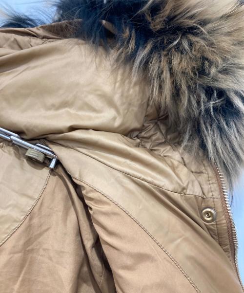 La MODE（ラモード）La MODE (ラモード) ダウンコート ベージュ サイズ:38の古着・服飾アイテム
