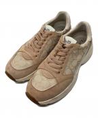 COACHコーチ）の古着「シグネチャースニーカー」｜ピンク