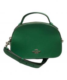 COACH（コーチ）の古着「2WAYバッグ」｜グリーン