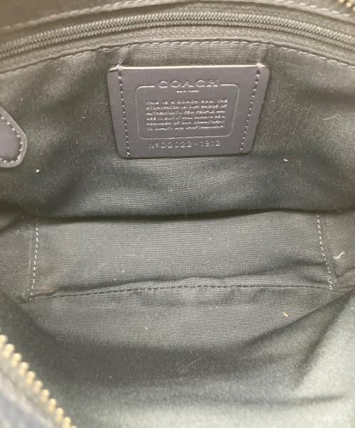 COACH（コーチ）COACH (コーチ) ショルダーバッグ ネイビー×ベージュの古着・服飾アイテム