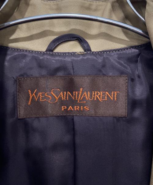 Yves Saint Laurent（イヴサンローラン）Yves Saint Laurent (イヴサンローラン) ロングコート ベージュ サイズ:下記参照の古着・服飾アイテム