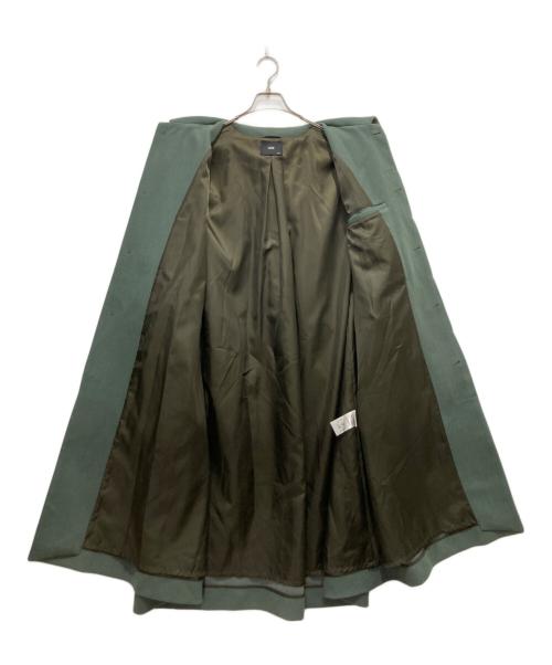 HARE（ハレ）HARE (ハレ) ウーリーテックフラシステンコート グリーン サイズ:Sの古着・服飾アイテム