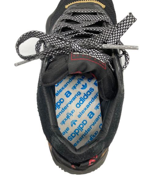 adidas（アディダス）adidas (アディダス) ALEXANDER WANG (アレキサンダー・ワン) コラボスニーカー ブラック サイズ:26.5cmの古着・服飾アイテム