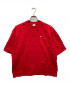NIKE×jacquemusナイキ×ジャックムス）の古着「スウッシュTシャツ」｜レッド