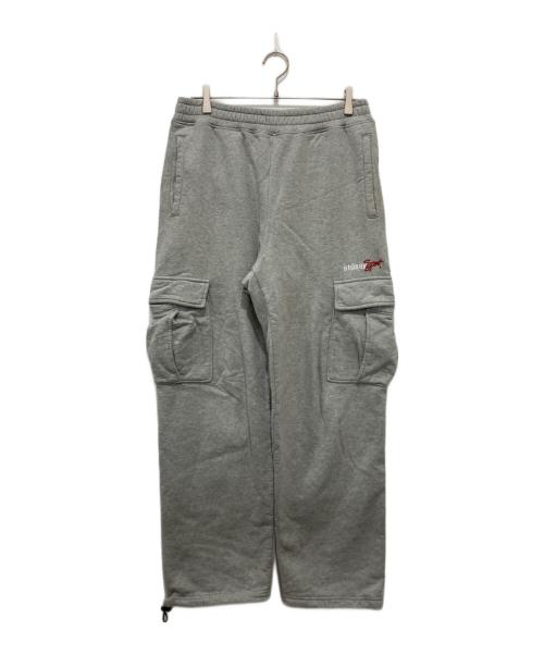 stussy（ステューシー）stussy (ステューシー) Sport Cargo Fleece グレー サイズ:Sの古着・服飾アイテム