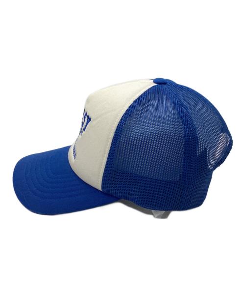 stussy（ステューシー）stussy (ステューシー) Big 4 Trucker Cap ブルーの古着・服飾アイテム