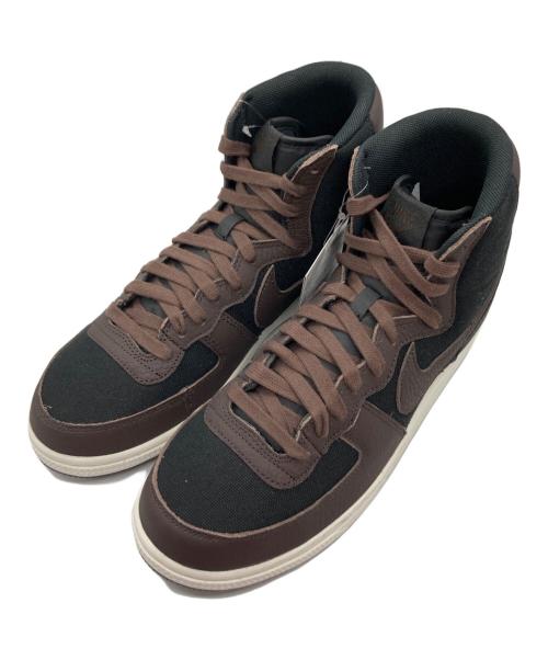 NIKE（ナイキ）NIKE (ナイキ) ターミネーター HIGH ブラウン×ブラック サイズ:27.5cmの古着・服飾アイテム