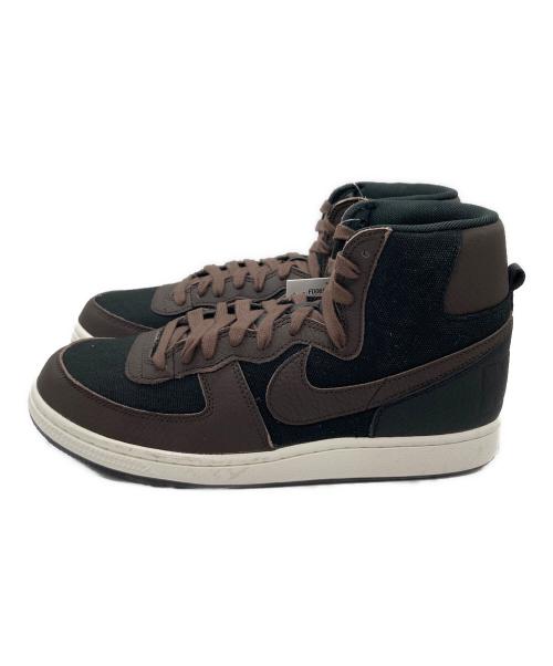 NIKE（ナイキ）NIKE (ナイキ) ターミネーター HIGH ブラウン×ブラック サイズ:27.5cmの古着・服飾アイテム