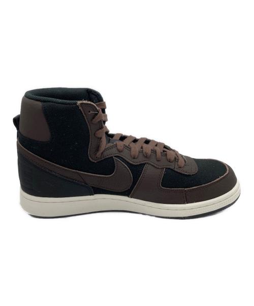 NIKE（ナイキ）NIKE (ナイキ) ターミネーター HIGH ブラウン×ブラック サイズ:27.5cmの古着・服飾アイテム