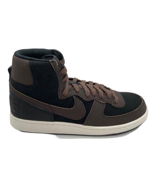NIKE（ナイキ）NIKE (ナイキ) ターミネーター HIGH ブラウン×ブラック サイズ:27.5cmの古着・服飾アイテム