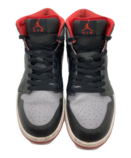 NIKE（ナイキ）NIKE (ナイキ)  Air Jordan 1 Mid グレー×ブラック サイズ:28ｃｍの古着・服飾アイテム