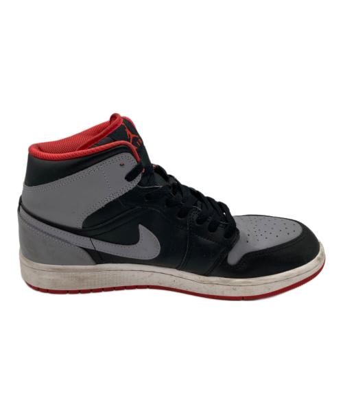 NIKE（ナイキ）NIKE (ナイキ)  Air Jordan 1 Mid グレー×ブラック サイズ:28ｃｍの古着・服飾アイテム