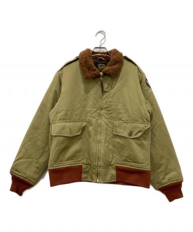B-10 フライトジャケット サイズ38　BRONSON MFG. 中古・古着通販】BRONSON (ブロンソン) B-10フライトジャケット カーキ