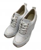 +DIANAプラスダイアナ）の古着「インヒールスニーカー」｜ホワイト