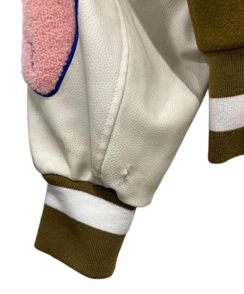 HARSH AND CRUEL（ハーシュアンドクルーエル）HARSH AND CRUEL (ハーシュアンドクルーエル) スタジャン カーキ サイズ:Mの古着・服飾アイテム