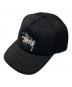 stussy（ステューシー）の古着「Big Basic Trucker Cap」｜ブラック