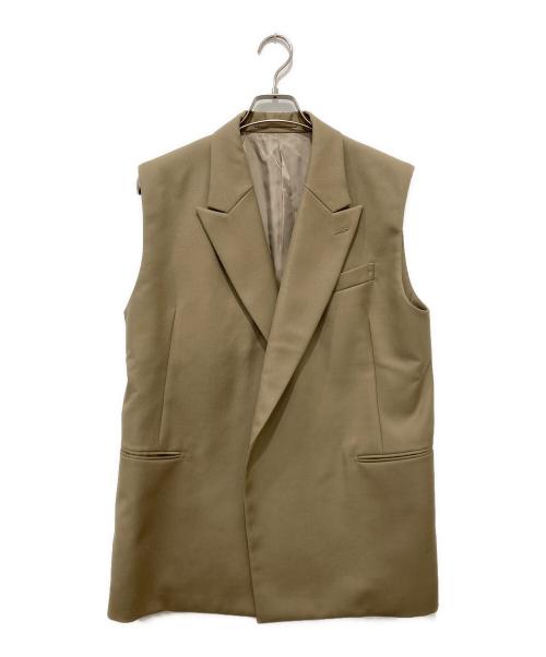 YLEVE（イレーヴ）YLEVE (イレーヴ) WOOL GABARDINE N/Sジャケット ベージュ サイズ:1の古着・服飾アイテム