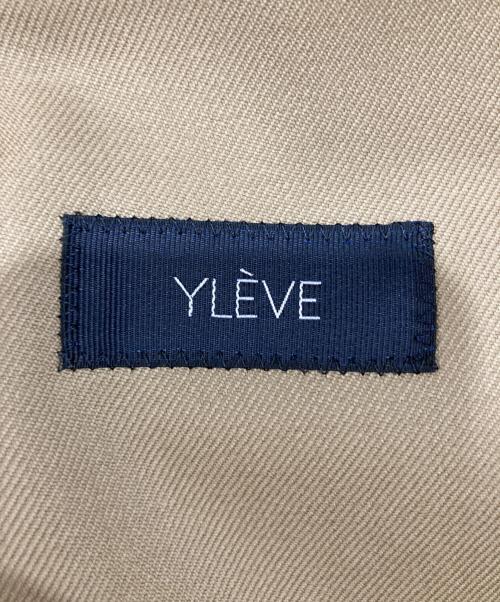 YLEVE（イレーヴ）YLEVE (イレーヴ) WOOL GABARDINE N/Sジャケット ベージュ サイズ:1の古着・服飾アイテム