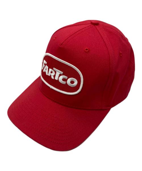 FARTCO（ファートコ―）FARTCO (ファートコ―) キャップ レッドの古着・服飾アイテム
