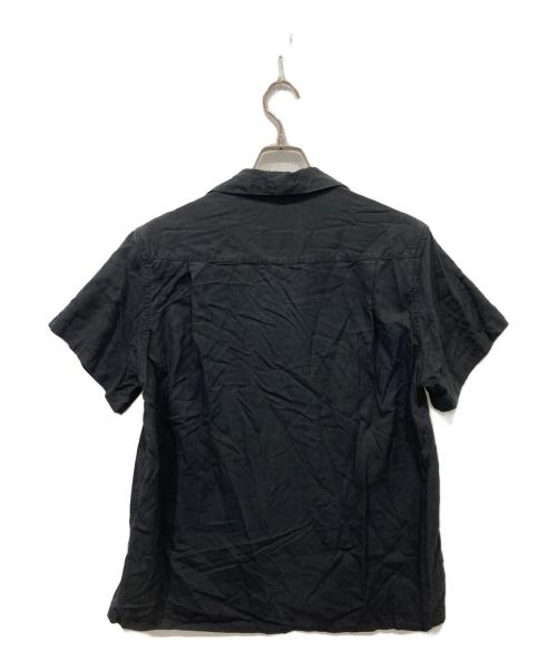 WACKO MARIA（ワコマリア）WACKO MARIA (ワコマリア) BUDSPOOL (バッズプール) オープンカラーシャツ ブラック サイズ:Sの古着・服飾アイテム