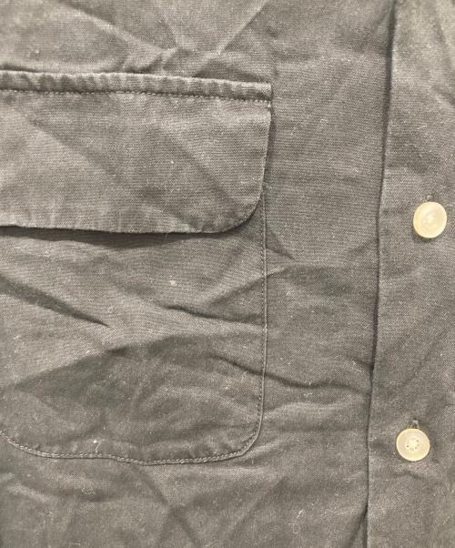 WACKO MARIA（ワコマリア）WACKO MARIA (ワコマリア) BUDSPOOL (バッズプール) オープンカラーシャツ ブラック サイズ:Sの古着・服飾アイテム