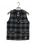CHALLENGER（チャレンジャー）の古着「オンブレチェックベスト」｜ブラック