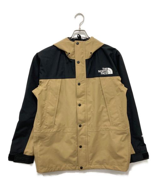 THE NORTH FACE（ザ ノース フェイス）THE NORTH FACE (ザ ノース フェイス) マウンテンライトジャケット ブラック×ベージュ サイズ:Mの古着・服飾アイテム