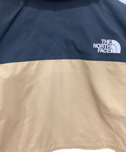 THE NORTH FACE（ザ ノース フェイス）THE NORTH FACE (ザ ノース フェイス) マウンテンライトジャケット ブラック×ベージュ サイズ:Mの古着・服飾アイテム