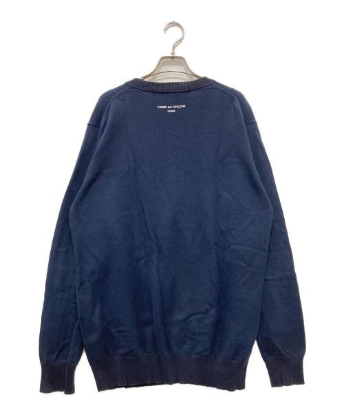 COMME des GARCONS HOMME（コムデギャルソン オム）COMME des GARCONS HOMME (コムデギャルソン オム) CdGHスウェット ネイビー サイズ:Lの古着・服飾アイテム
