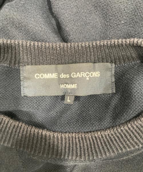 COMME des GARCONS HOMME（コムデギャルソン オム）COMME des GARCONS HOMME (コムデギャルソン オム) CdGHスウェット ネイビー サイズ:Lの古着・服飾アイテム