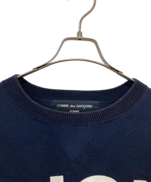 COMME des GARCONS HOMME（コムデギャルソン オム）COMME des GARCONS HOMME (コムデギャルソン オム) CdGHスウェット ネイビー サイズ:Lの古着・服飾アイテム