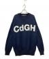 COMME des GARCONS HOMME（コムデギャルソン オム）の古着「CdGHスウェット」｜ネイビー