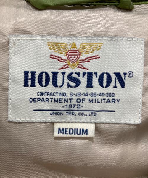 HOUSTON（ヒューストン）HOUSTON (ヒューストン) ベトナムキルティングジャケット カーキ サイズ:Mの古着・服飾アイテム