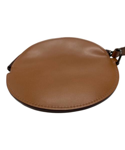 ISSEY MIYAKE（イッセイミヤケ）ISSEY MIYAKE (イッセイミヤケ) ポーチ ブラウンの古着・服飾アイテム