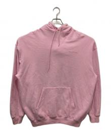 BALENCIAGA（バレンシアガ）の古着「ロゴプリントパーカー」｜ピンク